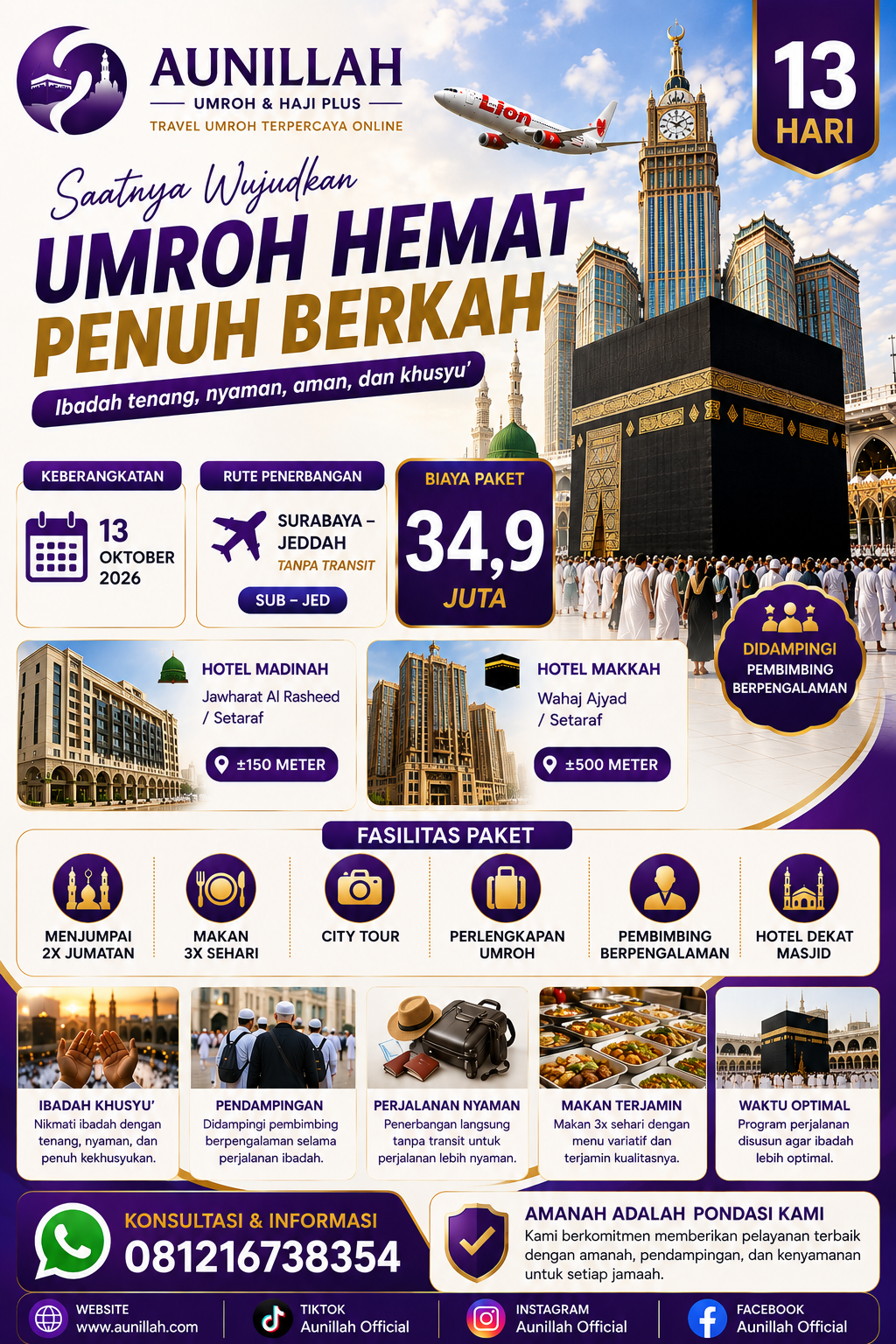 Paket Umroh Oktober 2026