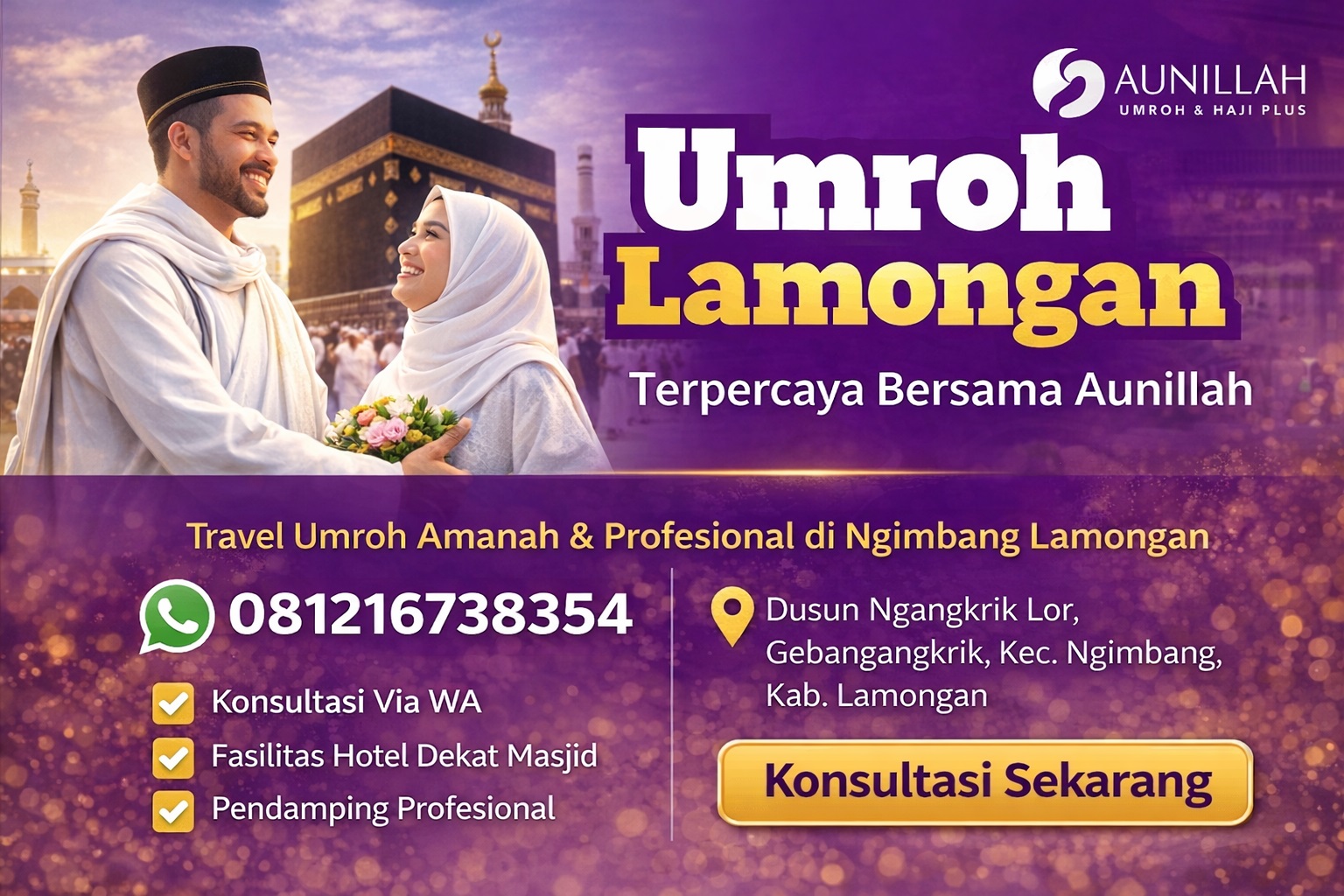 Umroh Lamongan - Aunillah Umroh dan Haji Plus Umroh Lamongan