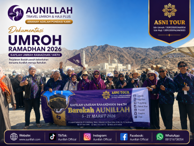 Dokumentasi Portfolio Umroh Ramadhan Aunillah 2026